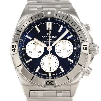 Pre-owned Breitling Chronomat Stainless Steel Wristwatch ()