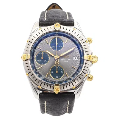Pre-owned Breitling Chronomat Two Tone Chronograph Automatic Watch Ref B13048 In Multi