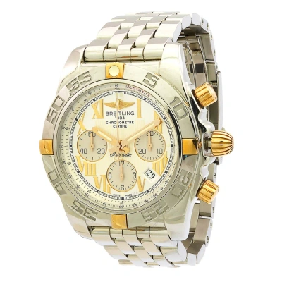 Breitling Chroomat 44 Automatic Silver Dial Men's Watch Ib011012/g677.375a In Gold
