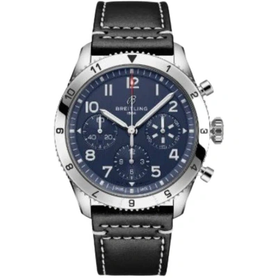 Breitling Classic Avi 42 Chronograph Automatic Blue Dial Men's Watch A233801a1c1x1