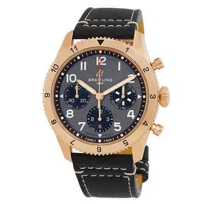 Pre-owned Breitling Classic Avi 42 Mm P-51 Mustang Chronograph Automatic Men's Watch