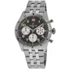 Breitling Classic Avi Chronograph 42 Curtiss Warhawk Green Dial Steel Men's Watch A233802a1l1a1 In Green