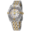 BREITLING BREITLING COCKPIT QUARTZ LADIES 18KT YELLOW GOLD AND STAINLESS STEEL WATCH B7135612/A662.367D