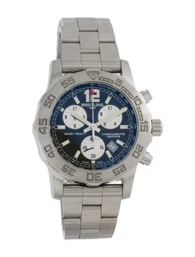 Pre-owned Breitling Colt Chronograph Ii Watch, 44mm In Multi