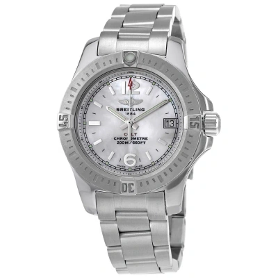 Breitling Colt Lady Quartz Chronometer Ladies Watch A7738811/a770.175a In Metallic