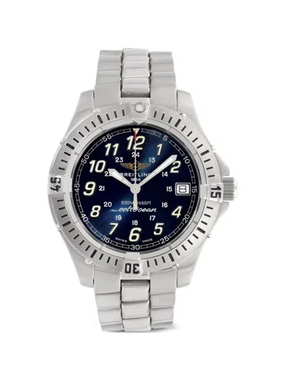 Pre-owned Breitling Colt Ocean 38mm Watch In Blue
