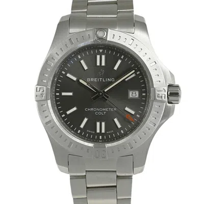Pre-owned Breitling Colt Stainless Steel Wristwatch () In Multi