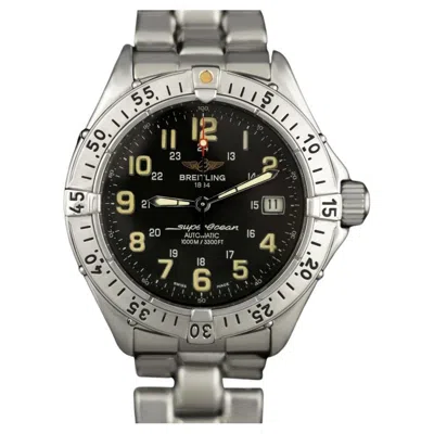 Pre-owned Breitling Colt Superocean Ref. A17040 Mens Diver Automatic Stainless Steel Watch In Multi