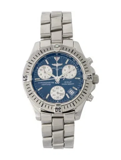Pre-owned Breitling Colt Watch, 38mm In Multi