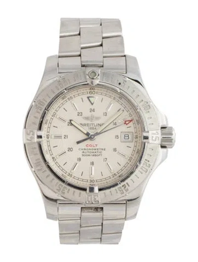 Pre-owned Breitling Colt Watch, 41mm In Multicolor