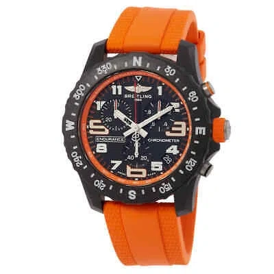 Pre-owned Breitling Endurance Chronograph Quartz Black Dial Men's Watch X82310a51b1s2