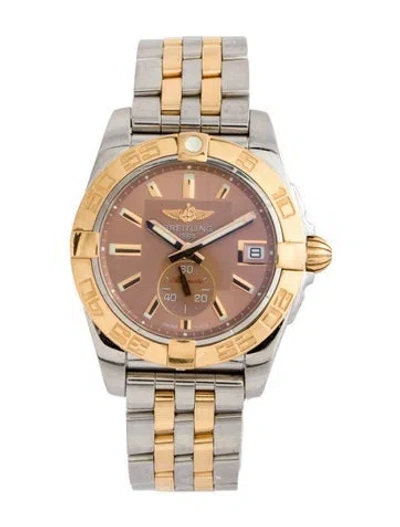 Pre-owned Breitling Galactic 36, 36mm In Multi