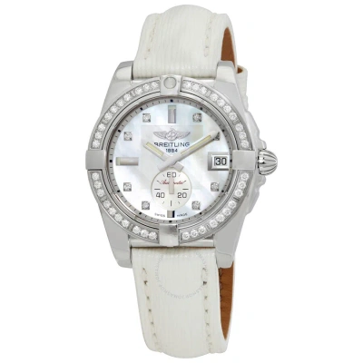 Breitling Galactic 36 Automatic Diamond Ladies Watch A3733053/a717.236x.a16ba.1 In White