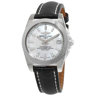 Breitling Galactic 36 Quartz Chronometer Unisex Watch W7433012/a779.213x.a16ba.1 In Black