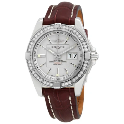 Breitling Galactic 41 Automatic Diamond Men's Watch A49350la/g699.722p.a18ba.1 In Brown