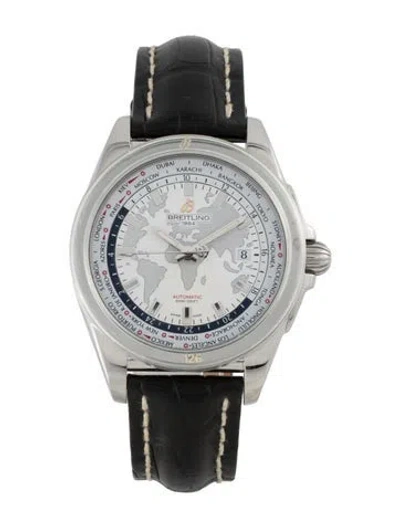 Pre-owned Breitling Galactic, 44mm In Multicolor