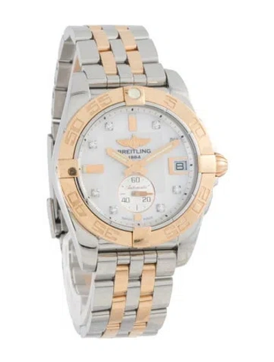 Pre-owned Breitling Galactic Watch, 36mm In Multi