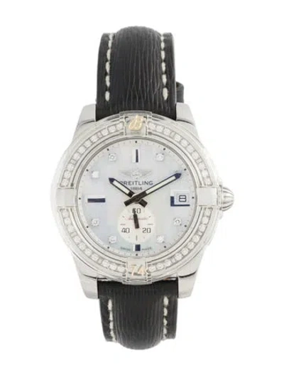 Pre-owned Breitling Galactic Watch In Multi