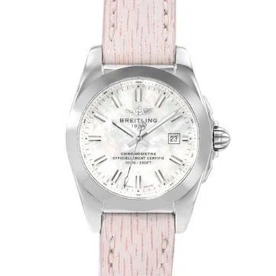 Pre-owned Breitling Galactic Watch In Multicolor