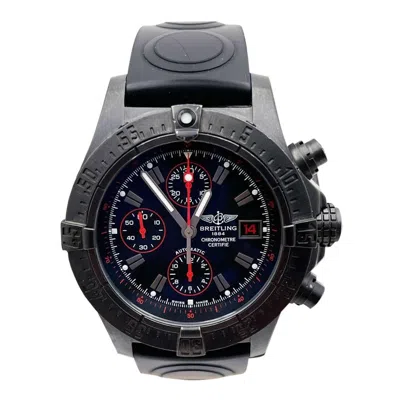 Pre-owned Breitling M13380 Avenger Skyland Limited Edition 45mm Blacksteel Box Papers In Multi