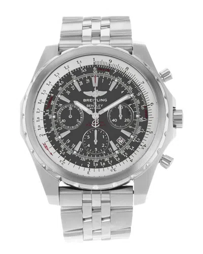 Breitling Men's Bentley Motors Watch In Silver