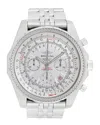 Breitling Men's Bentley Motors Watch, Circa 2000's (authentic Pre-loved) In Metallic