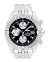 Breitling Men's Chronomat Evolution Watch In Black