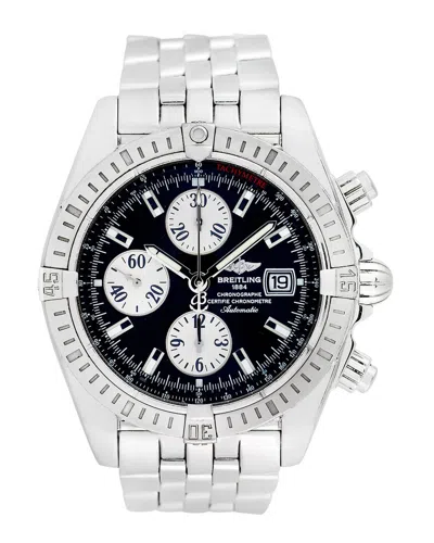 Breitling Men's Chronomat Evolution Watch In Black