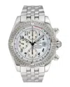 Pre-owned Breitling Men's Chronomat Evolution Watch, Circa 2000's (authentic Pre-loved) In Silver