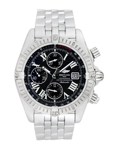 Breitling Men's Chronomat Evolution Watch In Silver
