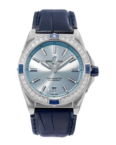 Breitling Men's Chronomat Watch In Transparent