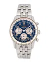 Pre-owned Breitling Men's Navitimer 92 Watch, Circa 1990's (authentic Pre-loved) In Metallic