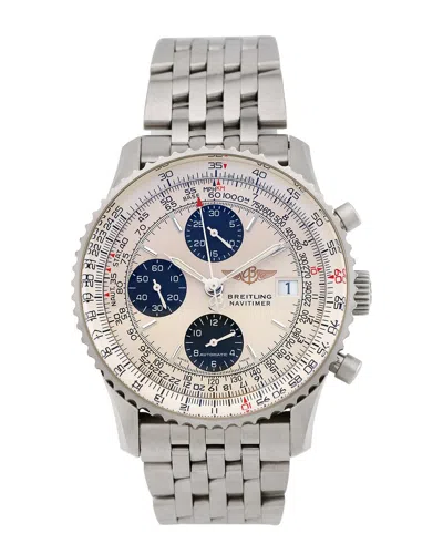 Pre-owned Breitling Men's Navitimer Fighters Chrono Watch