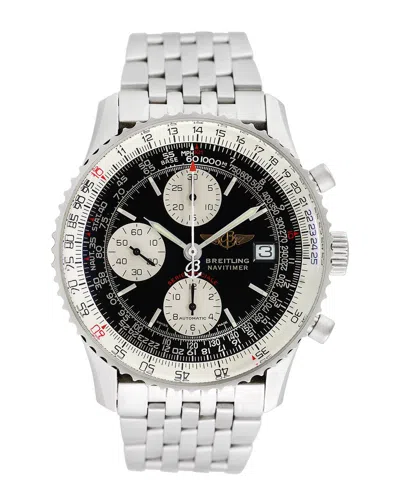 Breitling Men's Navitimer Fighters Watch, Circa 2000s (authentic ) In Metallic