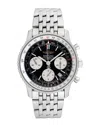 Breitling Men's Navitimer Watch, Circa 2000's (authentic Pre-loved) In Metallic