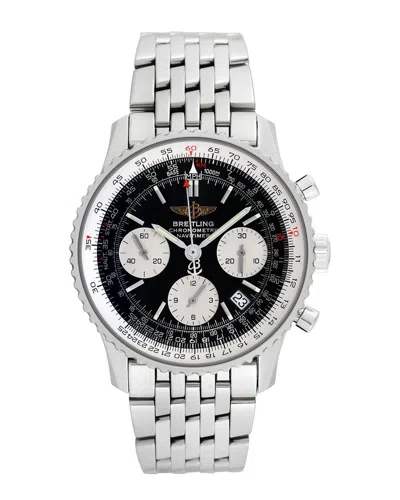 Breitling Men's Navitimer Watch, Circa 2000's (authentic Pre-loved) In Metallic