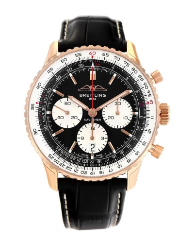 Breitling Men's Navitimer Watch, Circa 2020 (authentic ) In Black