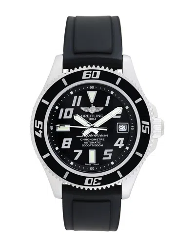 Breitling Men's Superocean Watch In Black