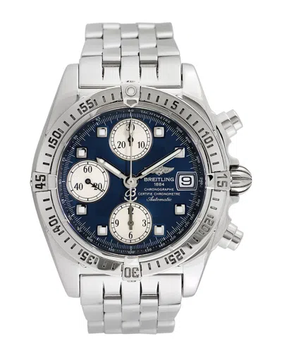 Breitling Men's Windrider Chrono Cockpit Watch, Circa 2000's (authentic Pre-  Loved) In Metallic