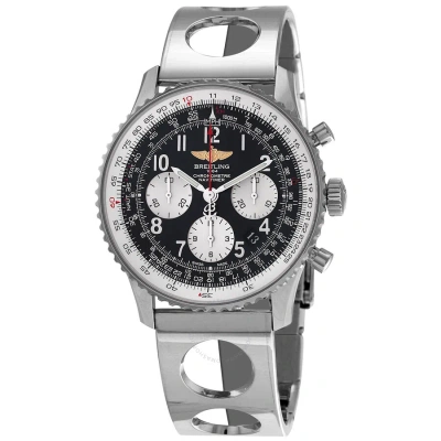 Breitling Navitimer 01 Chronograph Automatic Chronometer Black Dial Men's Watch Ab012012/bb01.222a In Metallic