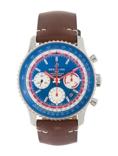Pre-owned Breitling Navitimer 1 B01 Pan Am Edition Watch, 42mm In Multi