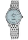 Breitling Navitimer 32 Blue Mother Of Pearl Diamond Dial Steel Women's Watch A77320171c1a1 In Multi