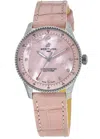 Breitling Navitimer 32 Pink Pearl Diamond Dial Leather Strap Women's Watch A77320d91k1p1 In Pink
