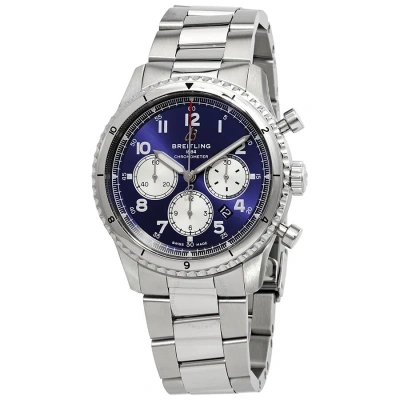 Breitling Navitimer 8 Chronograph Automatic Blue Dial Men's Watch Ab0119131c1a1 In White