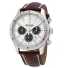 BREITLING BREITLING NAVITIMER 8 CHRONOGRAPH AUTOMATIC CHRONOMETER SILVER DIAL MEN'S WATCH AB01171A1G1P1