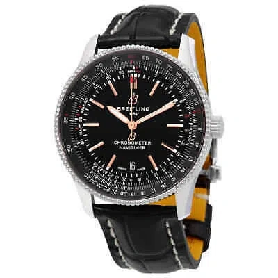 Pre-owned Breitling Navitimer Automatic Black Dial Men's Watch A17326241b1p2