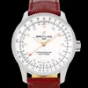 BREITLING BREITLING NAVITIMER AUTOMATIC CHRONOMETER DIAMOND WHITE DIAL LADIES WATCH A17395211A1P5