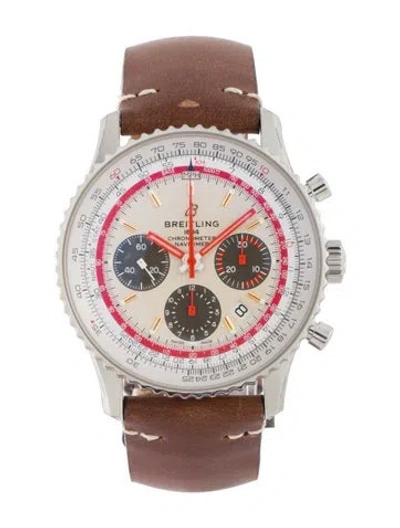 Pre-owned Breitling Navitimer B01 43 Twa Edition Watch, 42mm In Multi