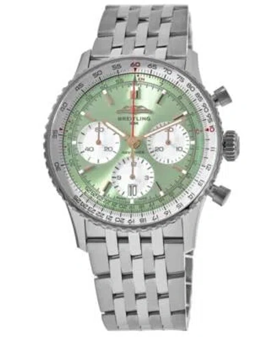 Pre-owned Breitling Navitimer B01 Chronograph 41 Mint Men's Watch Ab0139211l1a1