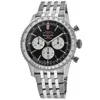 Breitling Navitimer B01 Chronograph 43 Automatic Black Dial Steel Men's Watch Ab0138211b1a1